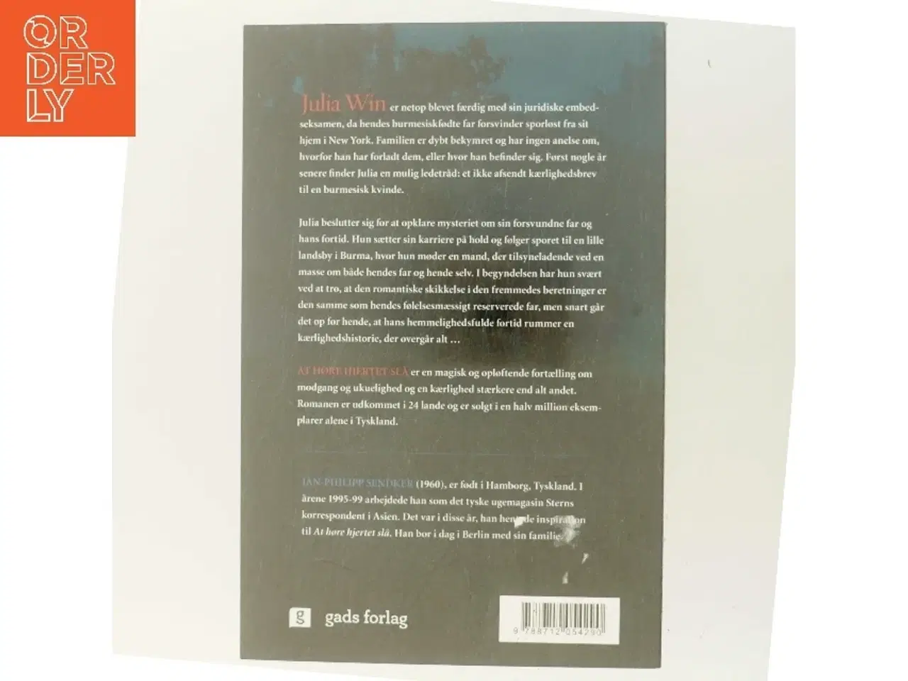 Billede 3 - At høre hjertet slå af Jan-Philipp Sendker (Bog)