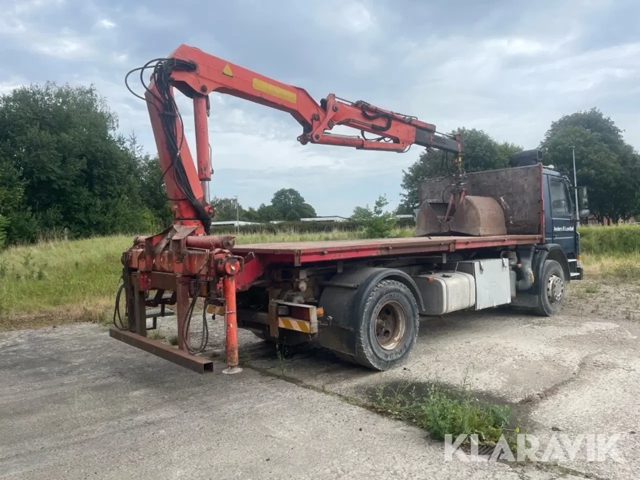 Billede 5 - Lastbil Scania 82M med kran