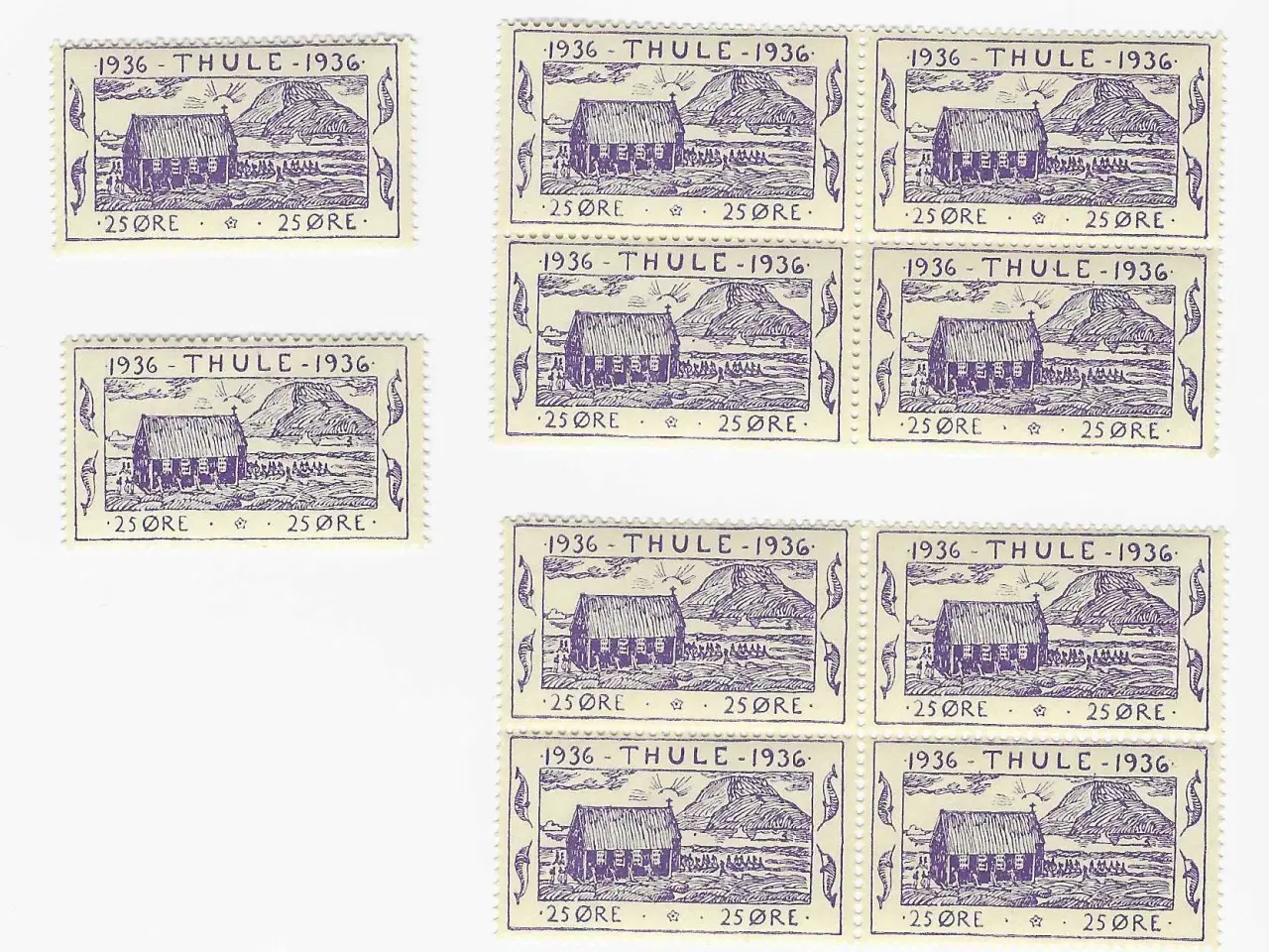 Billede 1 - Thule frimærker