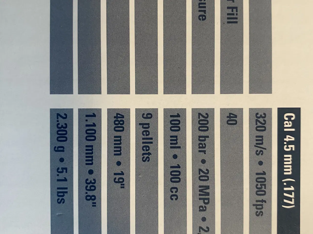 Billede 5 - Luftgevær pcp 4,5mm 