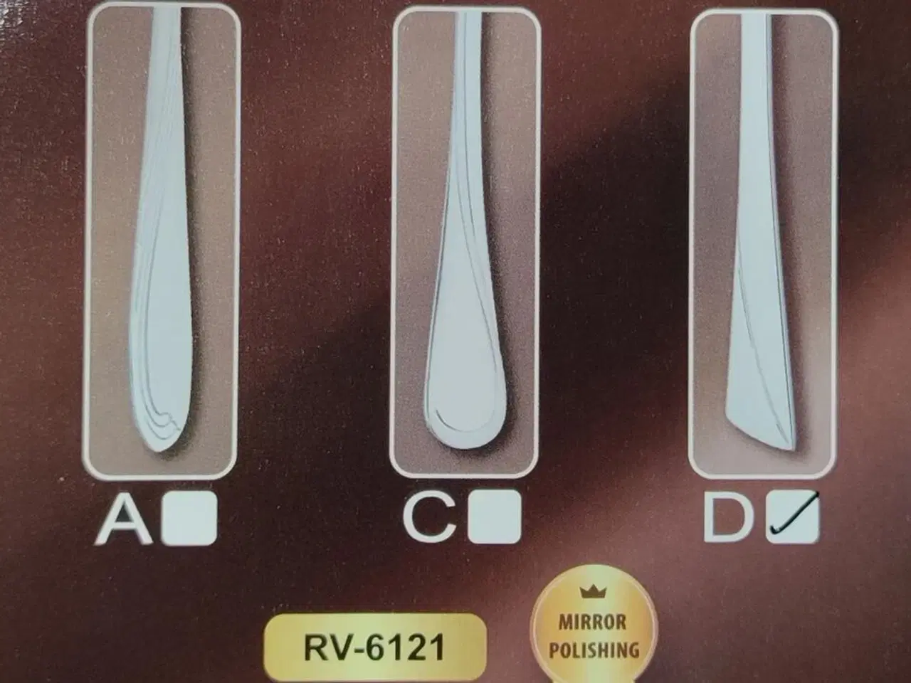 Billede 2 - Bestiksæt, 72 dele udført i rustfrit stål