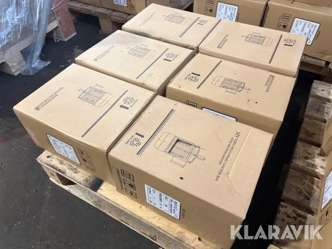 Billede 2 - El motorer - 6 styk Echtop MYT 802-2 6 styk