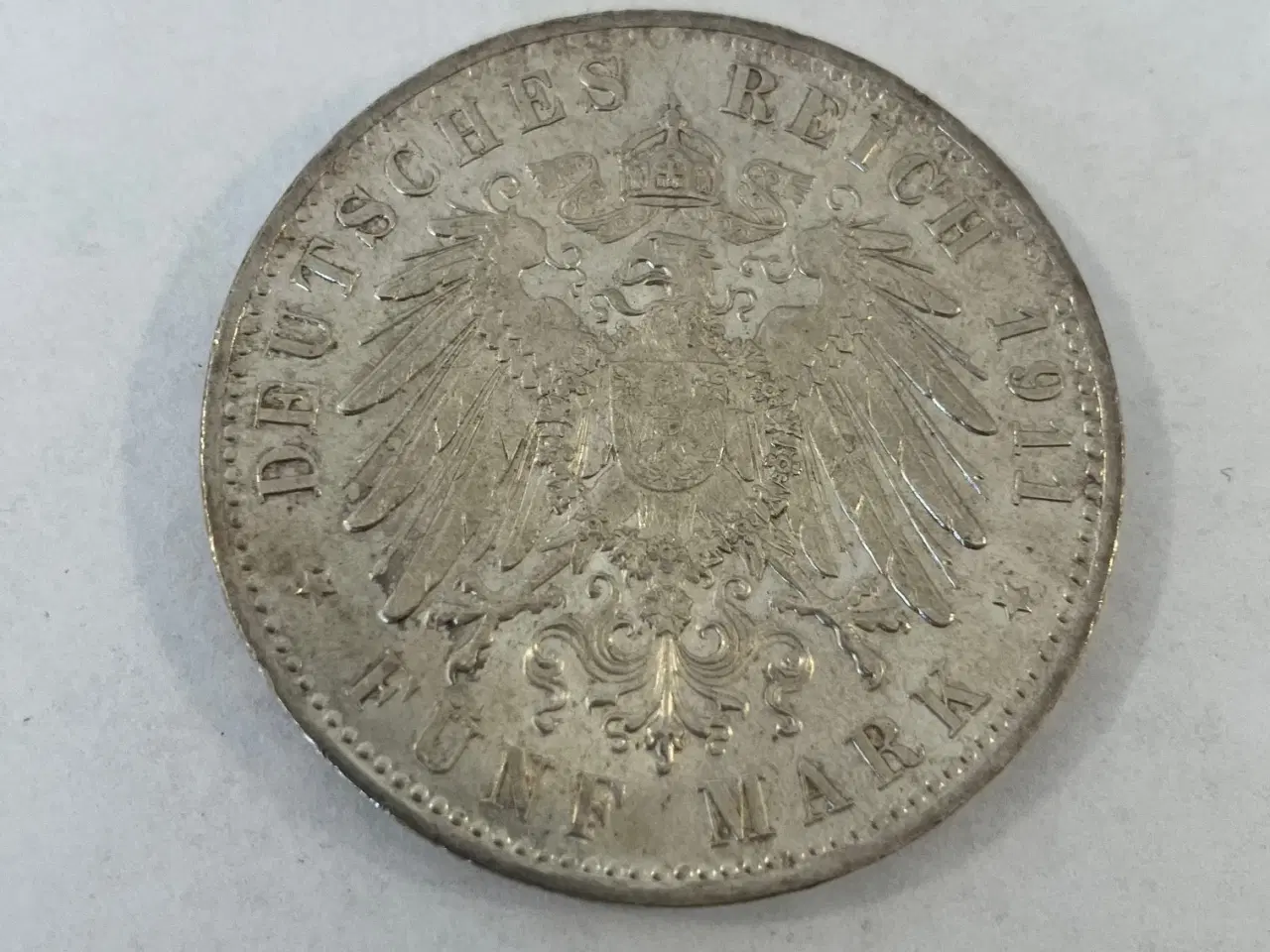 Billede 1 - 5 Mark 1911 D, Bayern, Germany
