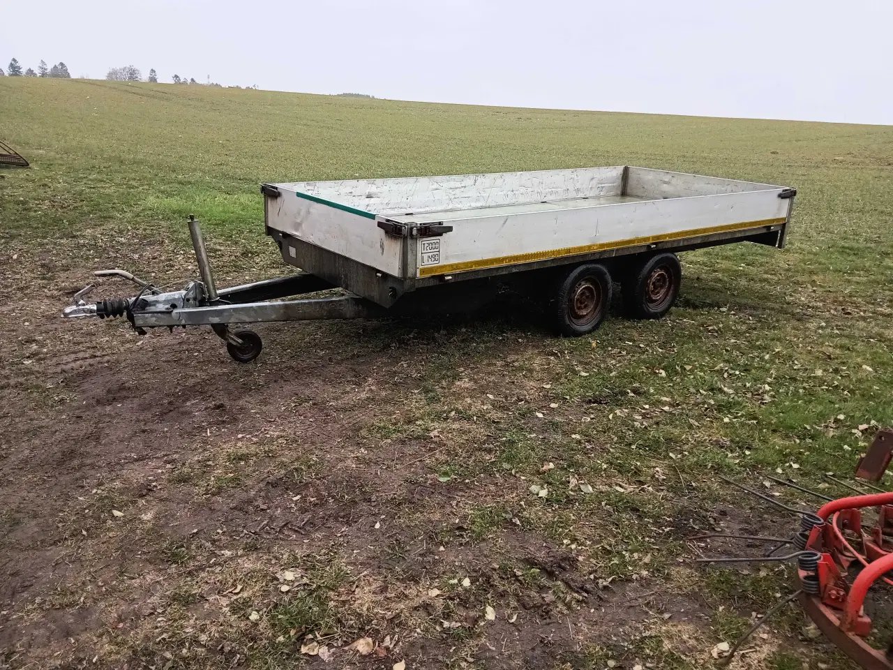 Billede 1 - Eduard trailer 4x1,8 m 2ton