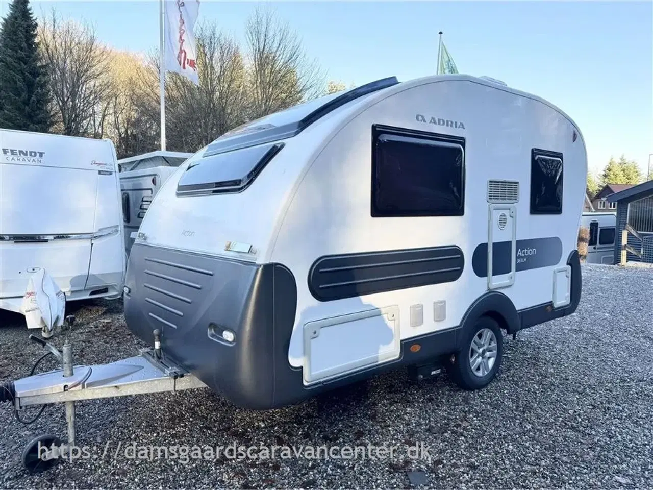 Billede 4 - 2019 - Adria Action 361 LH Enkeltsenge - Mover - Gulvvarme - Fortelt