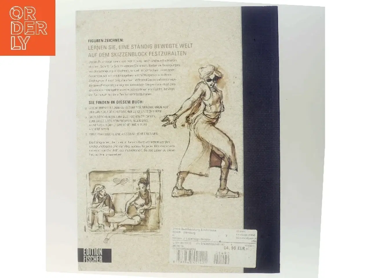 Billede 3 - Lebendige Skizzen af Jeff Mellem (Bog)