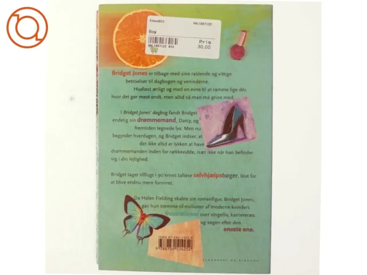Billede 3 - Bridget Jones - på randen af fornuft af Helen Fielding (Bog)