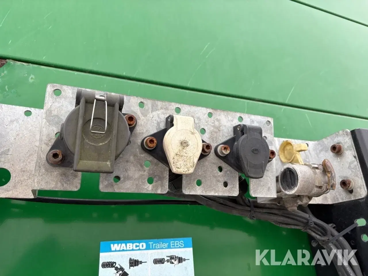 Billede 10 - Gardintrailer med liftbagsmæk Kel-Berg D510V PRSSL20-tri-sys