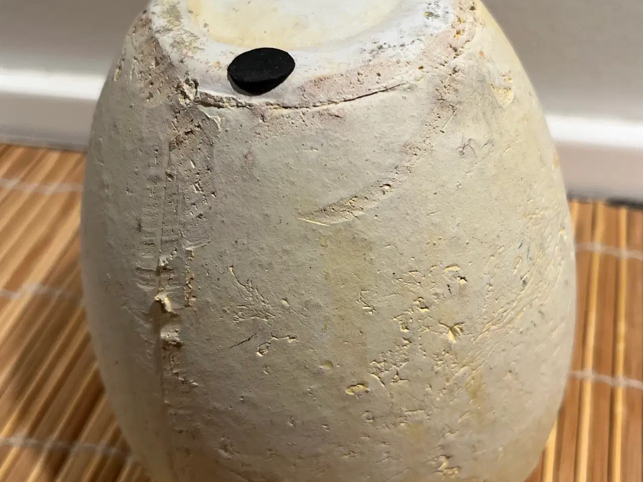 Billede 5 - Keramisk krukke i æggeskalsform