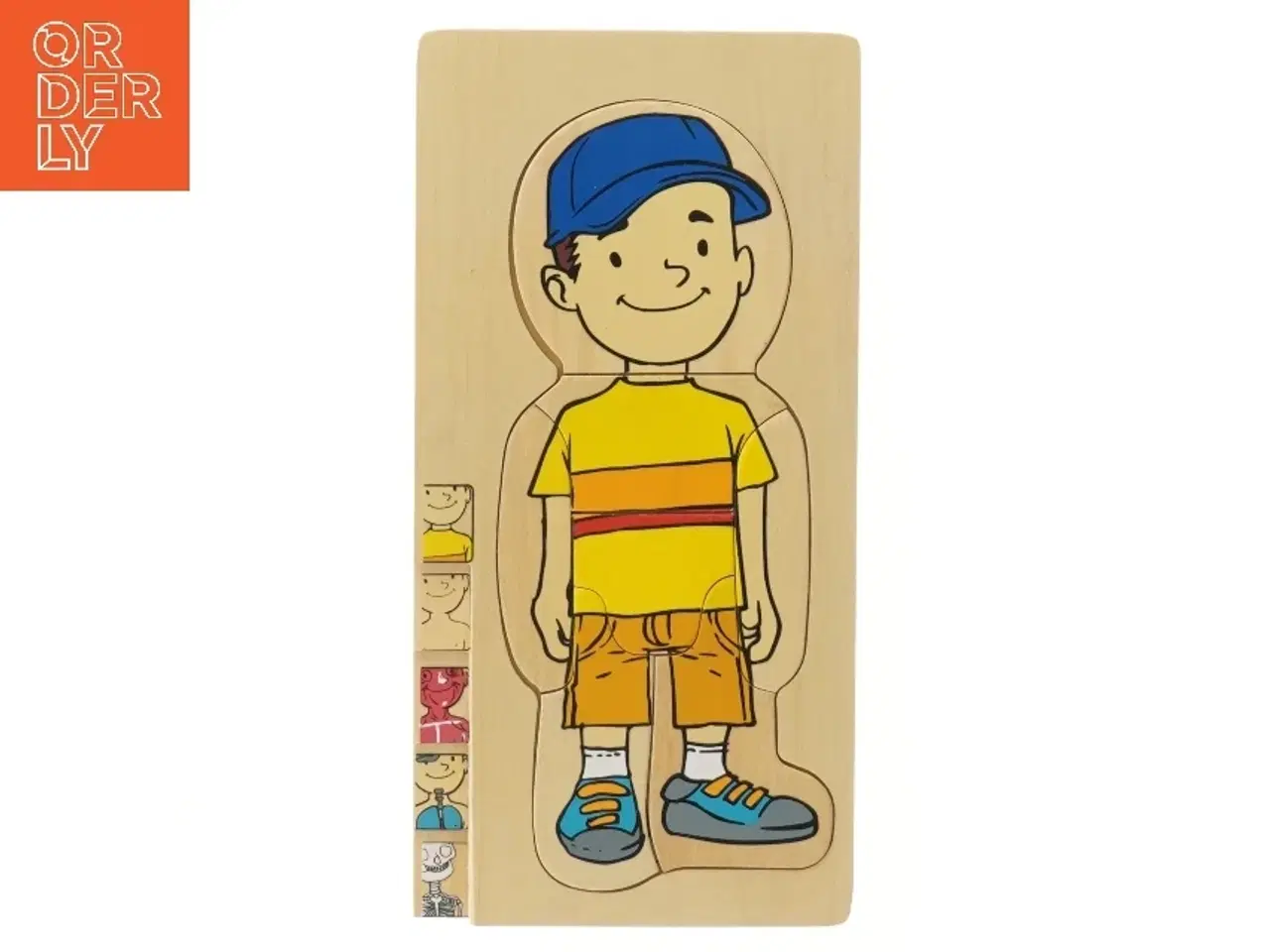 Billede 1 - Trælags puslespil (str. 29,5x14,5 cm)