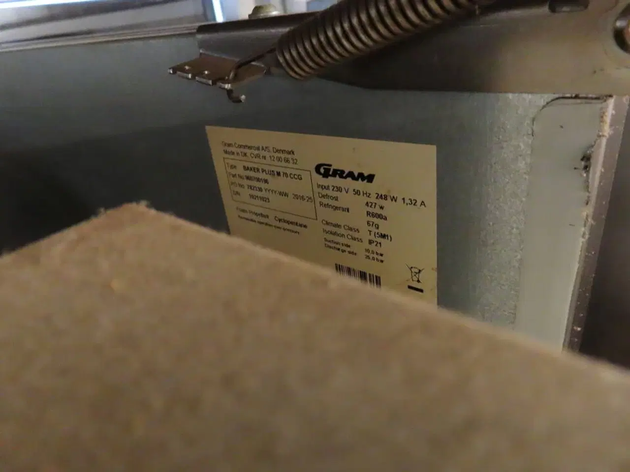 Billede 2 - Industrikøleskab, GRAM BAKER PLUS M 70 CCG