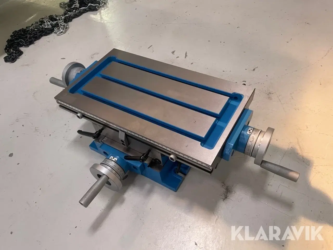 Billede 6 - Præcisions krydsforhør til Søjleboremaskine eller fræser Weiss PCT425