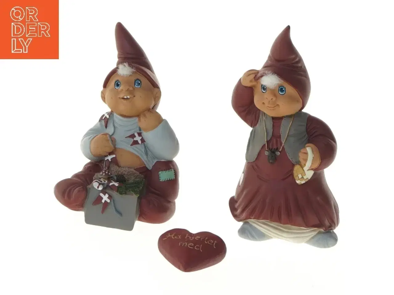 Billede 6 - Årsnissepar 2016, Bastian & Olivia fra Klarborg (str. 15 cm)