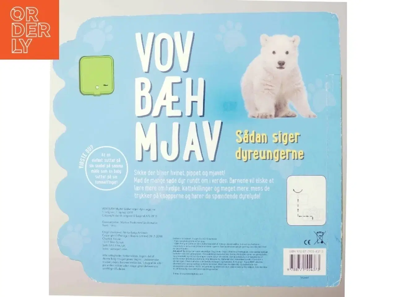 Billede 3 - Vov bæh mjav, sådan siger dyreungerne (Bog)