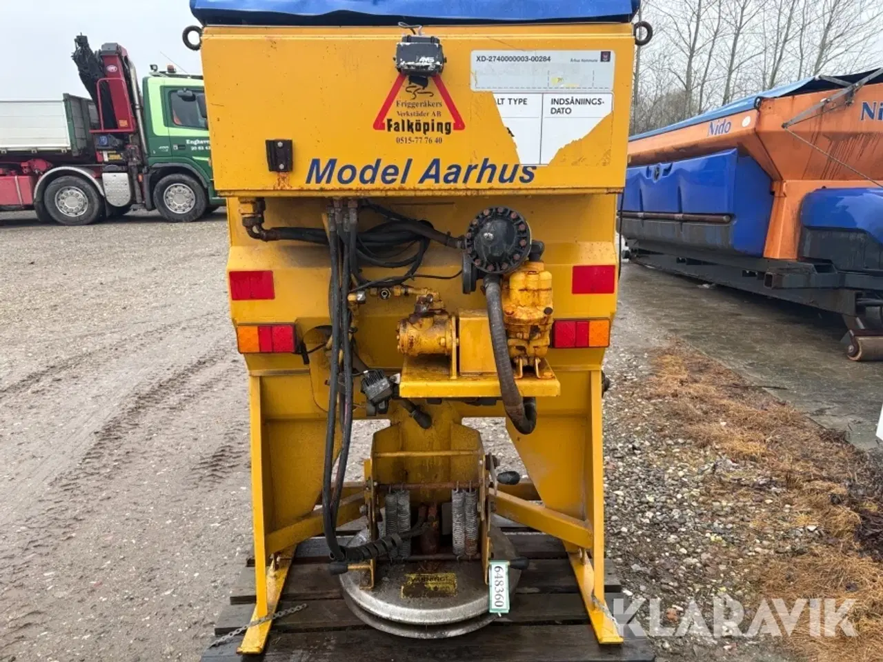 Billede 8 - Salt- og grusspreder Falköping TC-03 Mixer med blandesystem