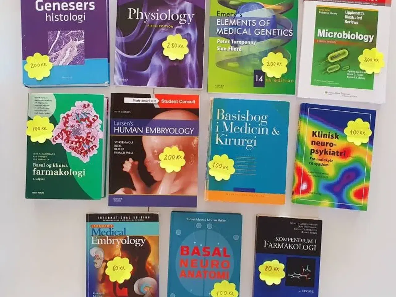 Billede 1 - Bøger til BA medicin