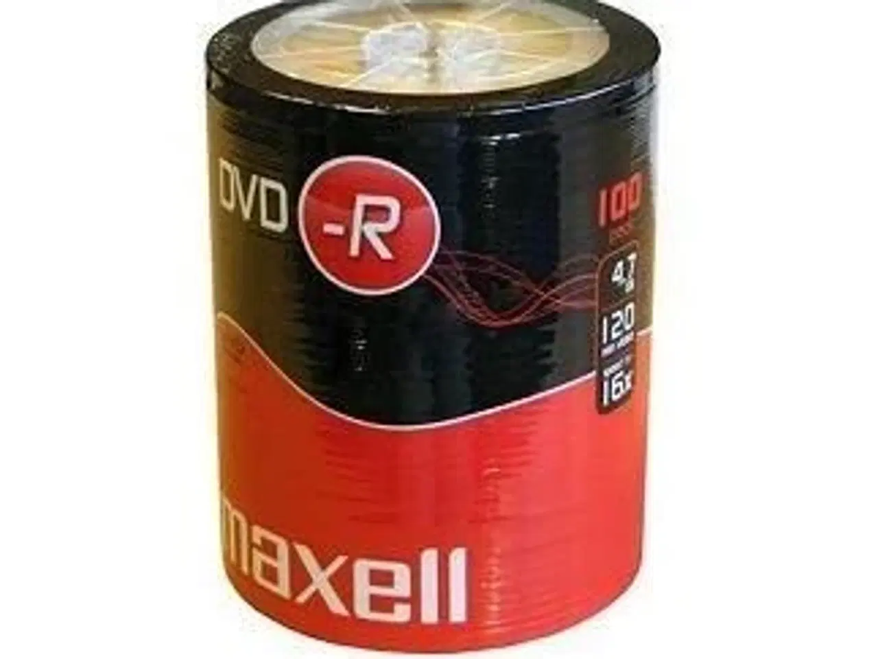 Billede 1 - DVD skiver – Maxell DVD+R 4,7 GB 100‑pak