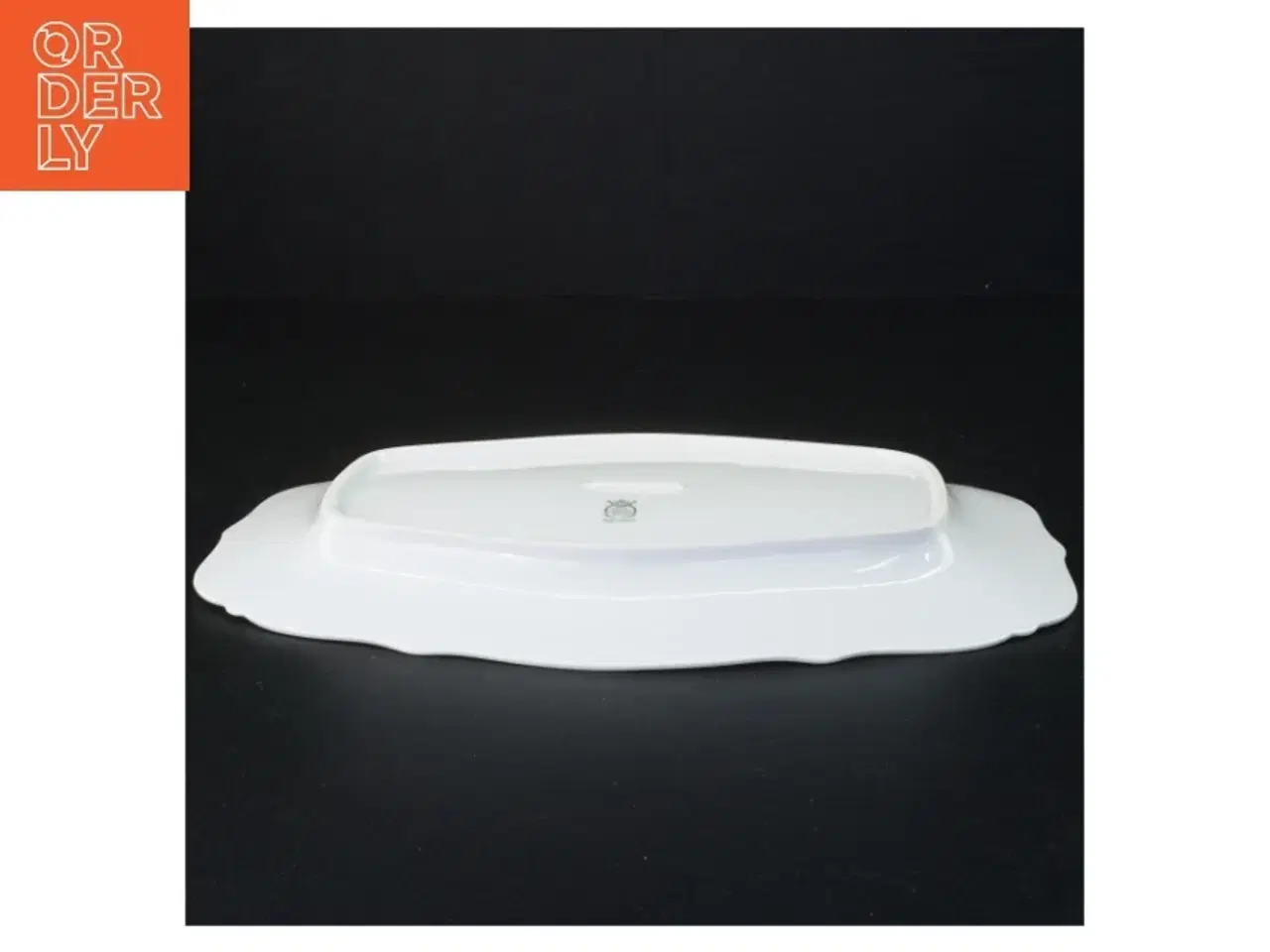 Billede 3 - Porcelænsfad med blomstermotiv fra Bavaria (str. 28 x 19 cm)