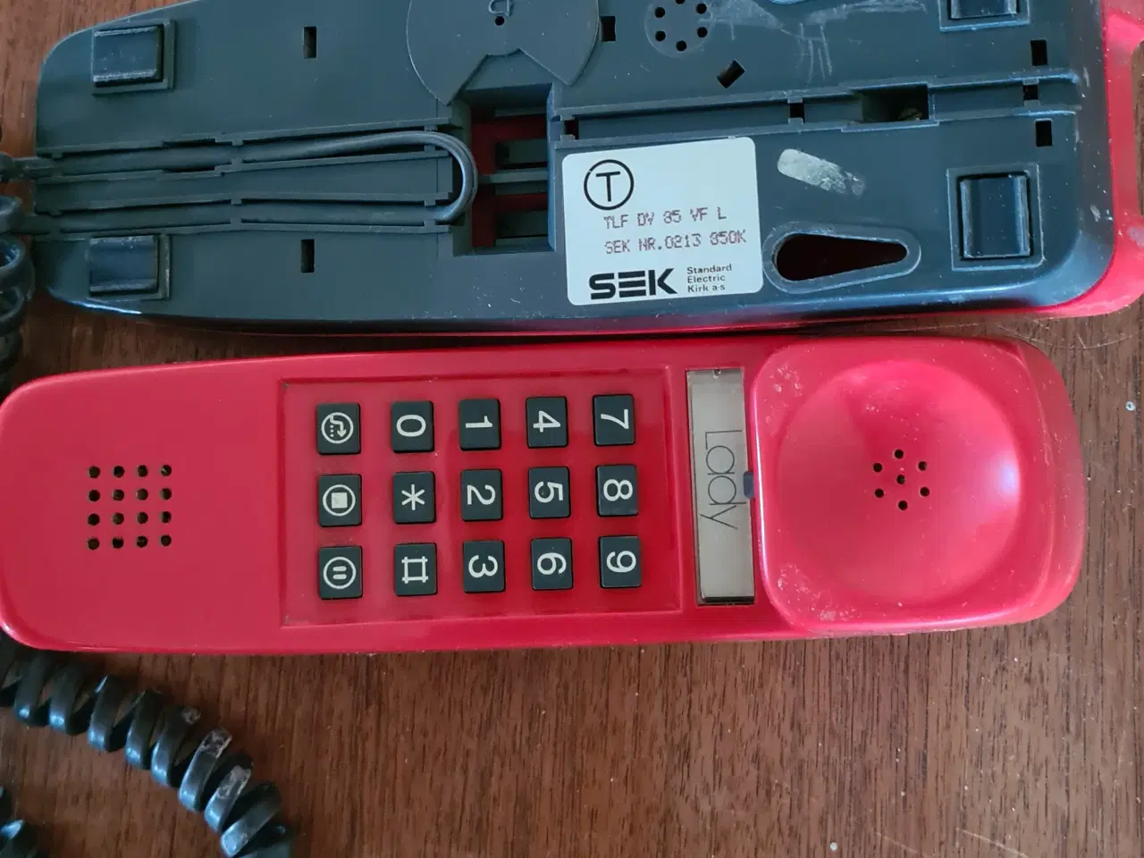 Billede 3 - Retro Telefon - Rød Lady SEIK