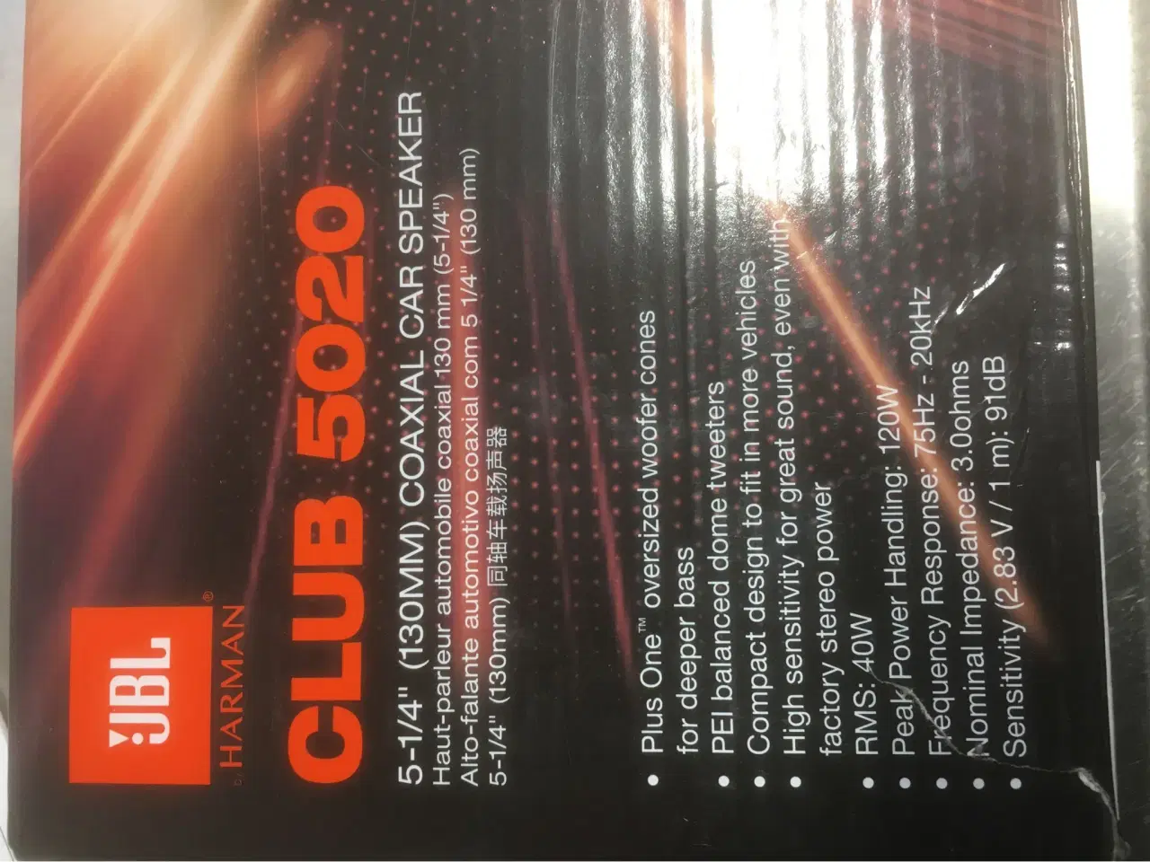 Billede 4 - JBL  CLUB 5020