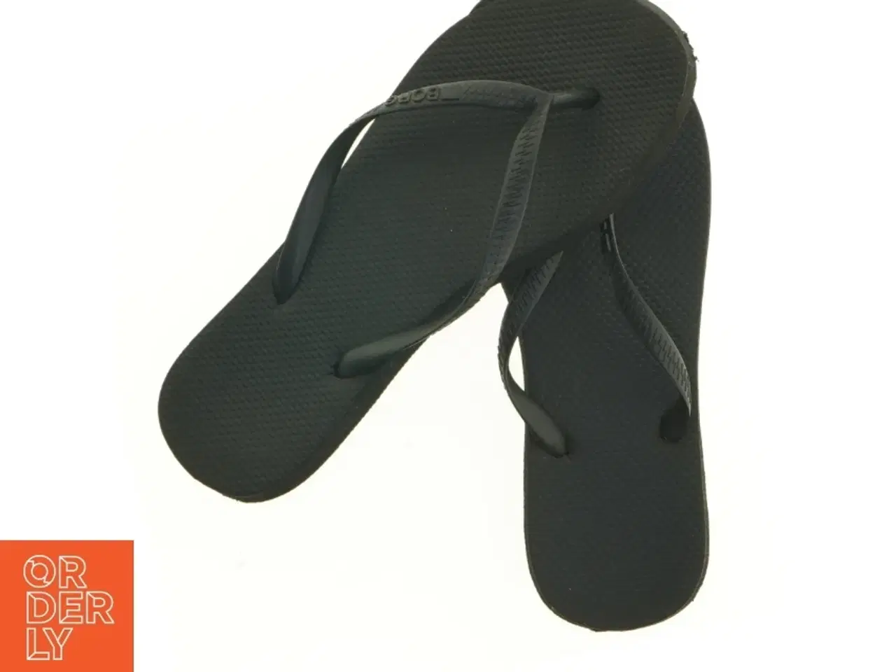 Billede 6 - Borg Brugte sorte flip-flops (str. 25 cm)