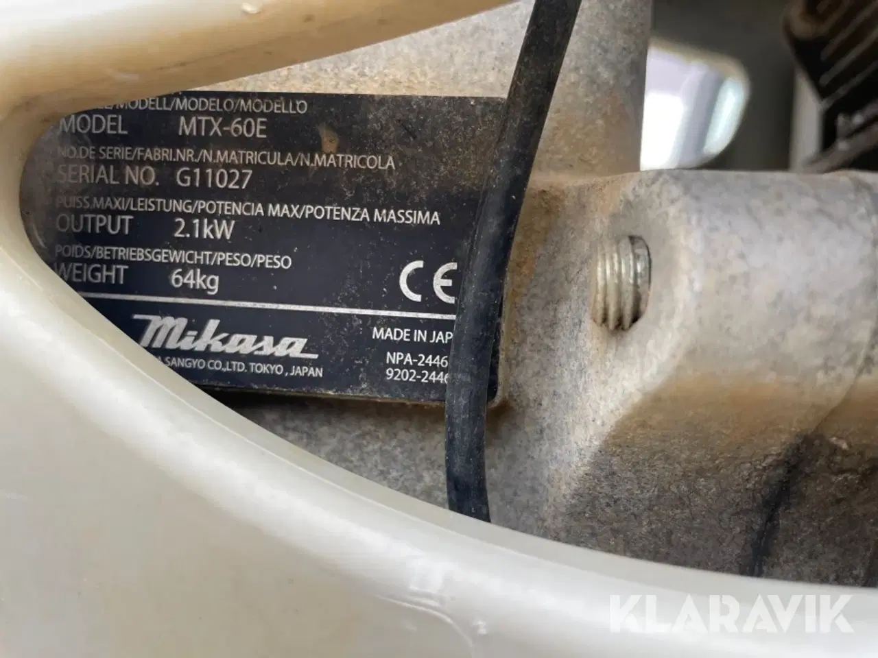 Billede 11 - Jordloppe Mikasa MTX-60E