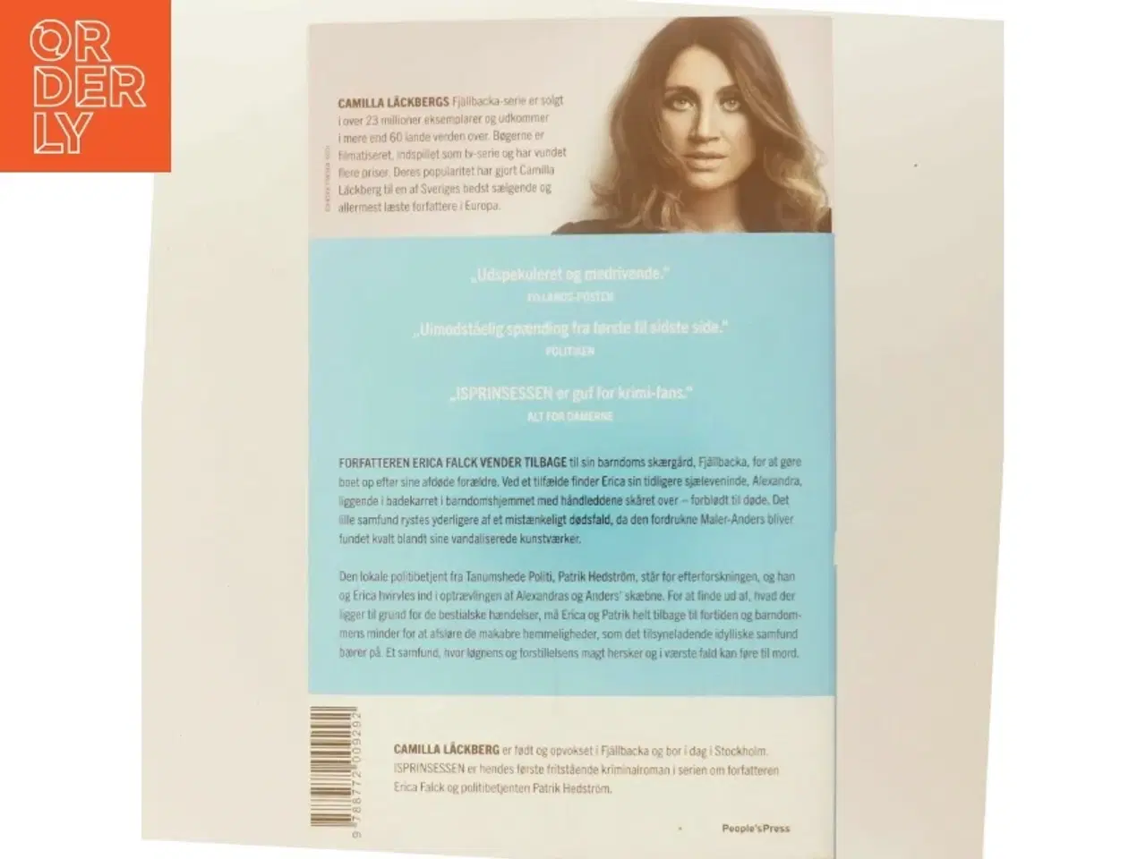 Billede 3 - Isprinsessen : kriminalroman af Camilla L&#228;ckberg (Bog)