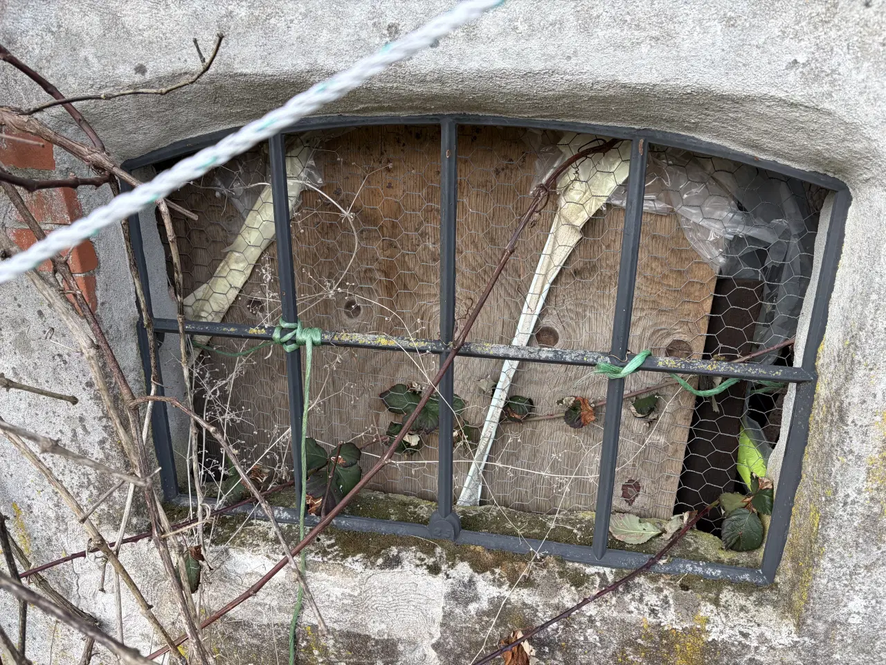 Billede 9 - Støbejern sprossede staldvinduer
