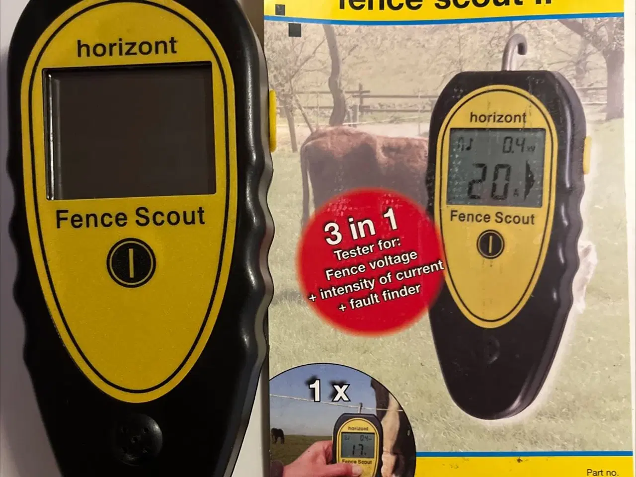 Billede 1 - Strømmåler til dyr hegn