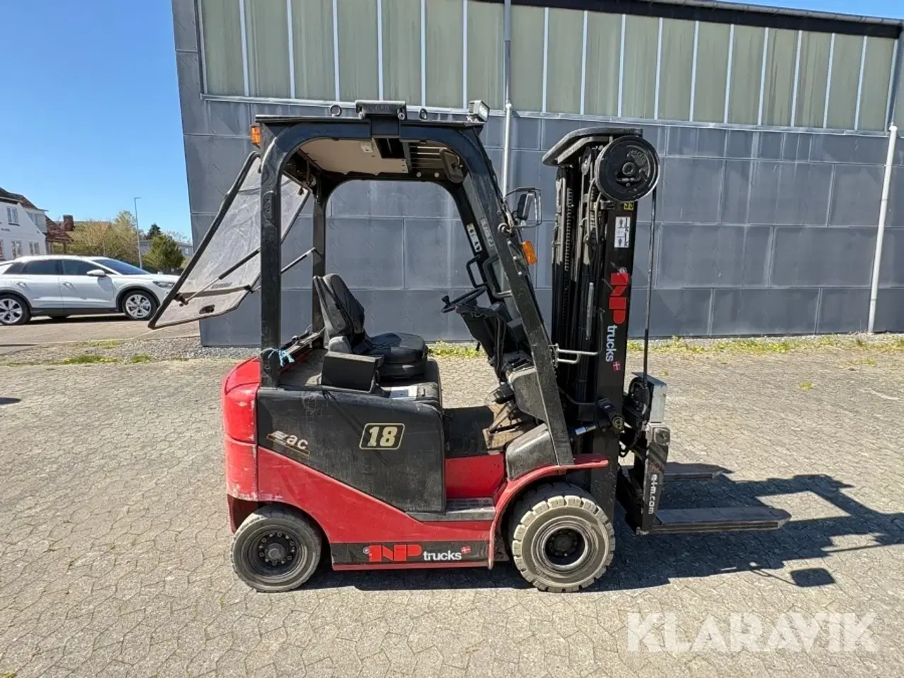 Billede 6 - Elektrisk truck Hangcha CPD18J-C1 med udskydergaffel