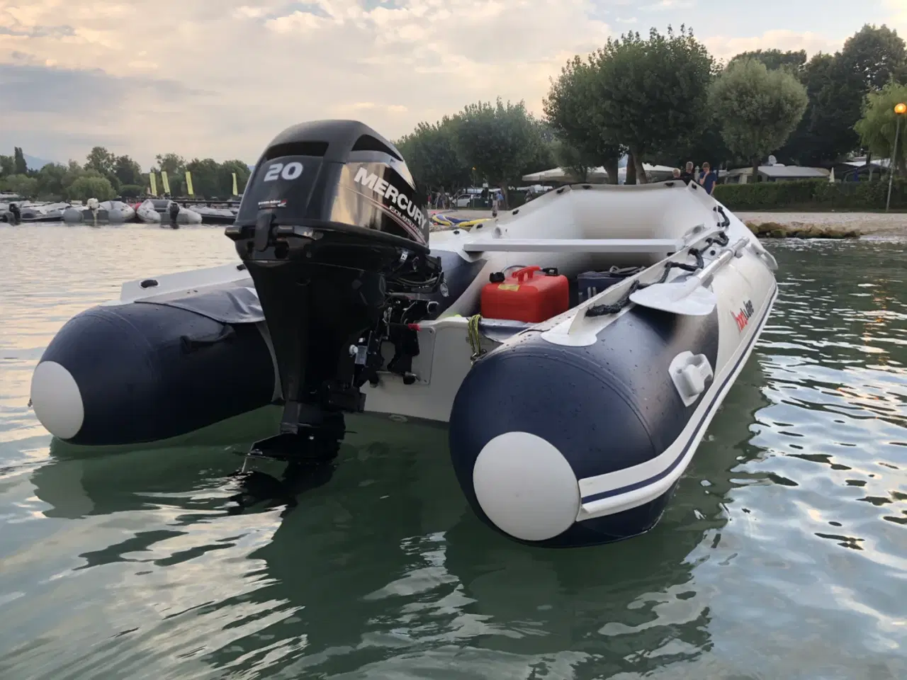 Billede 1 - Honwave T35 gummibåd. 