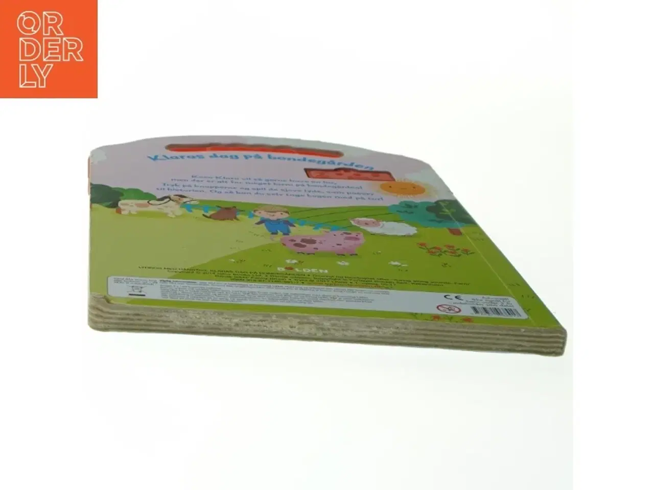 Billede 3 - Klaras dag på bondegården: En bærbar bog med 4 magiske lyde fra Folken (str. 30 x 20 cm)