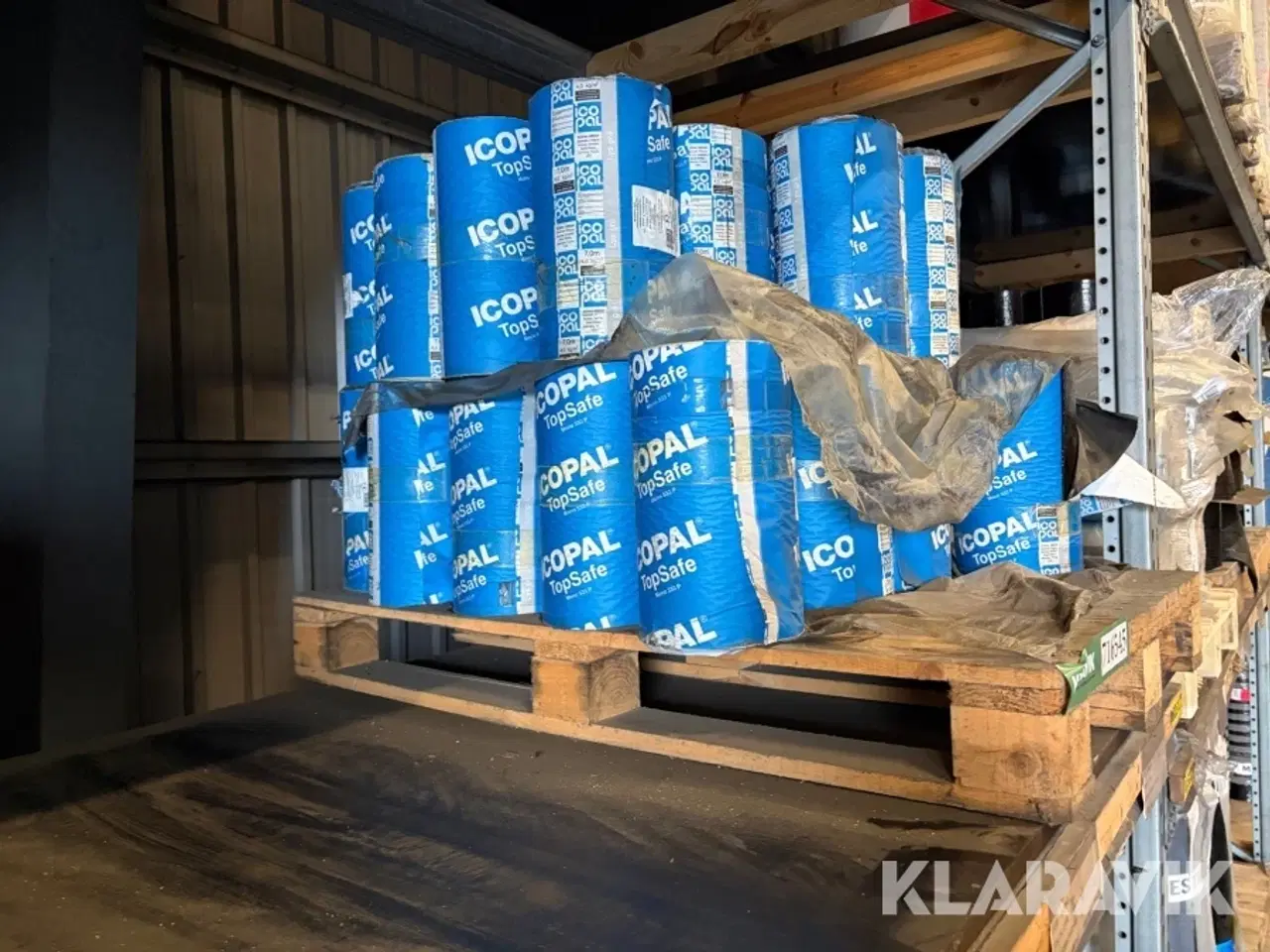 Billede 2 - Icopal Topsafe – Lys grå tagpap-37 ruller