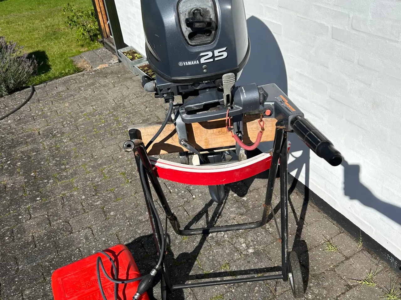 Billede 2 - 4 takt motor med langt ben