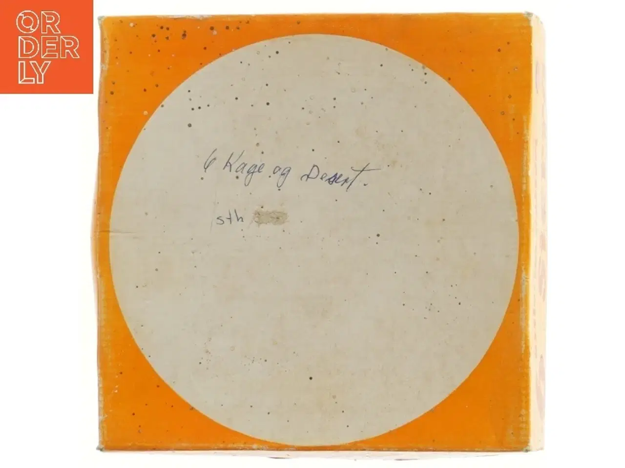 Billede 2 - Desserttallerkener, 6 stykker (str. 6 styk ø 19 cm)