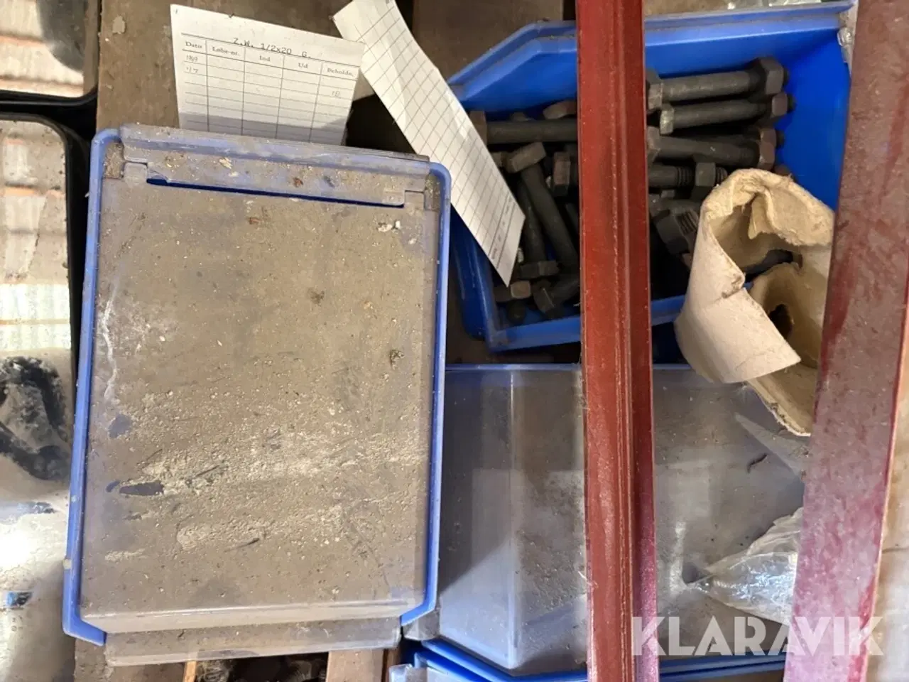 Billede 7 - Assorterede bolte og spejle - 1 palle