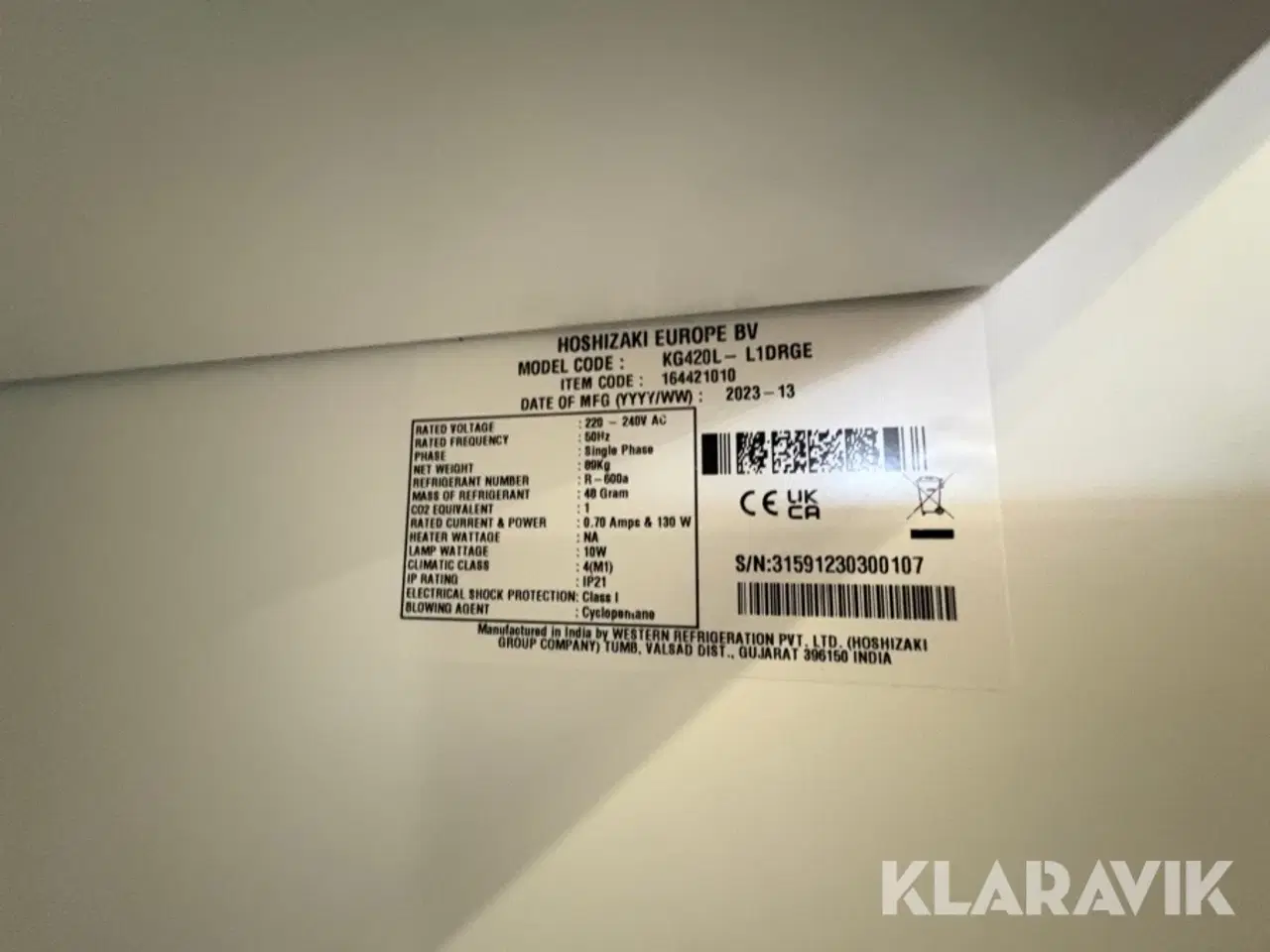 Billede 10 - Displaykøleskab Gram KG420L - L1DRGE