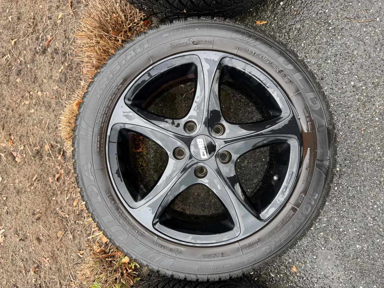 Billede 2 - Alufælge, 16”, Audi Vinterhjul