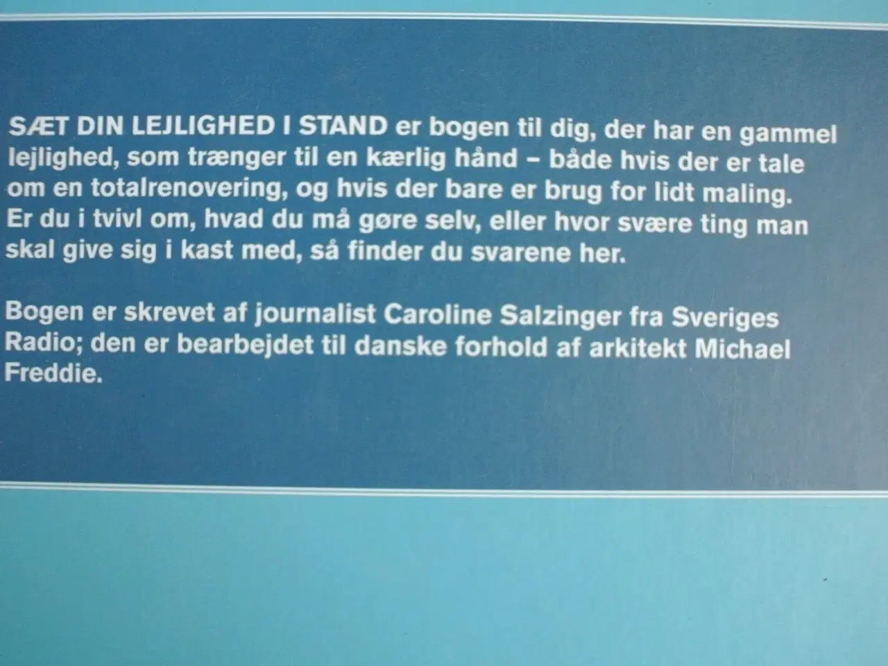 Billede 2 - sæt din lejlighed i stand, Af caroline salzinger, 