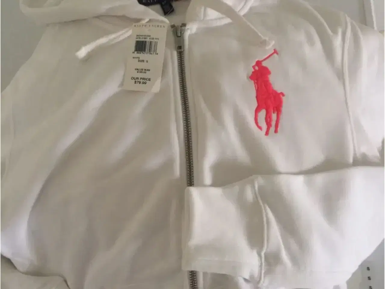 Billede 2 - NY Ralph Lauren hættetrøje str. S