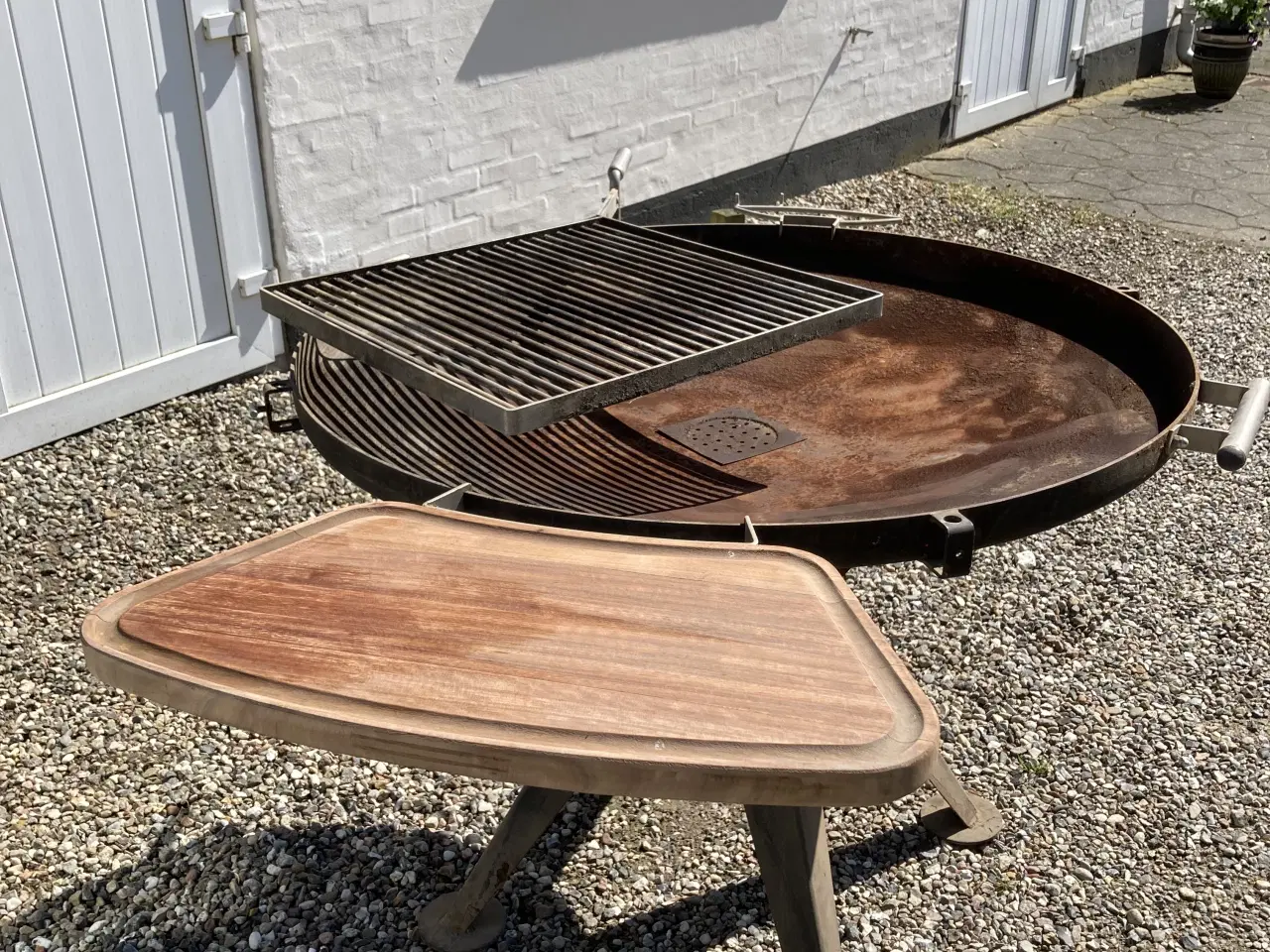 Billede 4 - Bål gril til kul og brænde