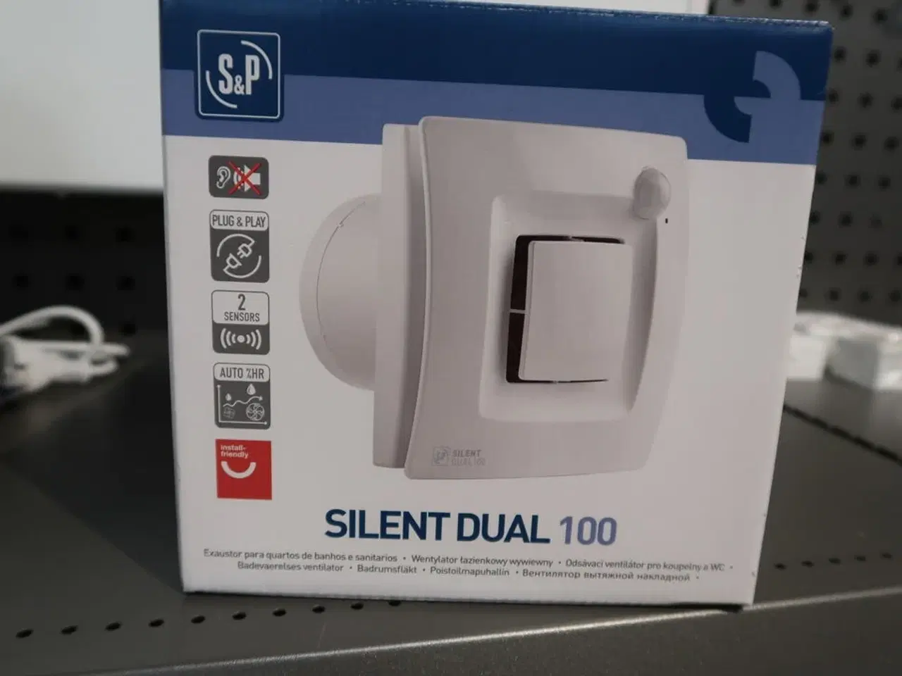 Billede 7 - Div. Varmeblæsere, varmelampe samt ventilator SILENT DUAL 100