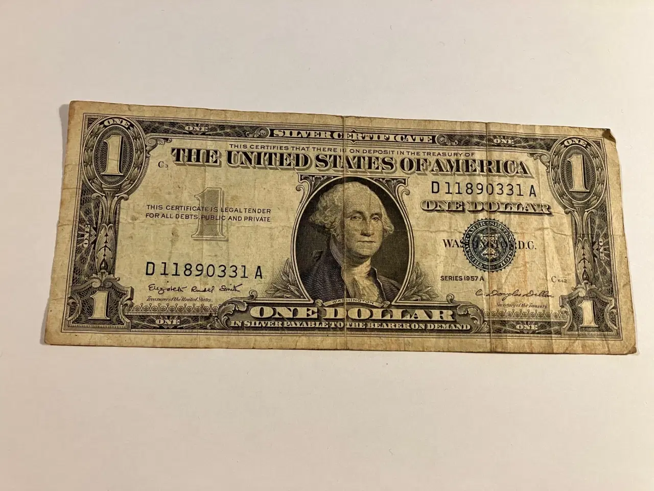 Billede 1 - 1 Dollar USA 1957A