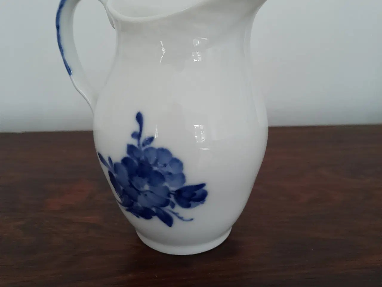 Billede 2 - Flødekande, Blå Blomst, flettet. 