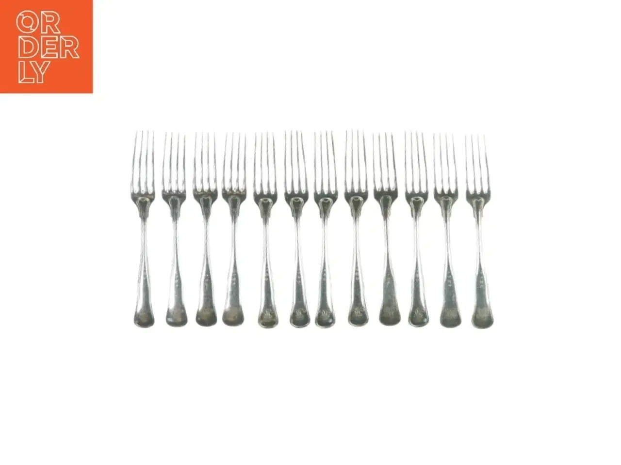 Billede 2 - Gafler (12 stk.) fra Ukendt (str. L:20cm)