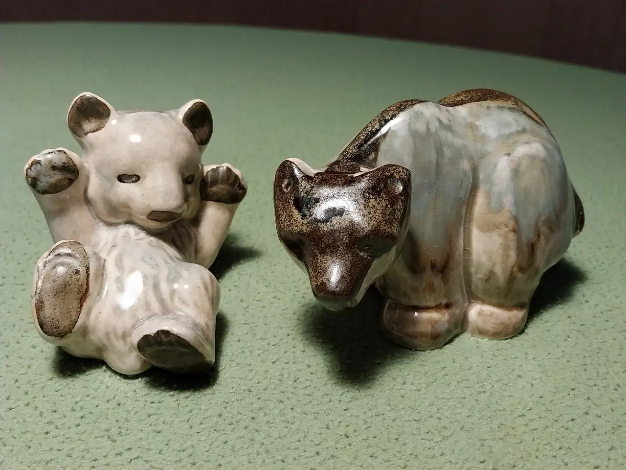 Billede 1 - 2 Søholm keramik bjørne figurer