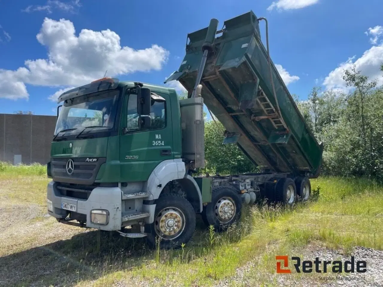 Billede 1 - Mercedes-Benz Axor 3236 8*4 RHD med isoleret tiplad