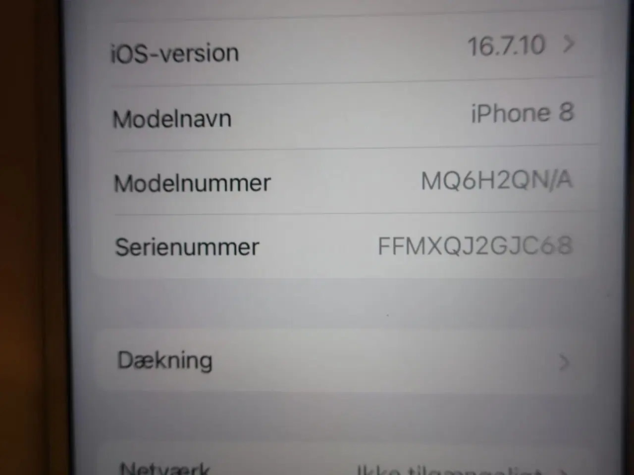 Billede 3 - Smartphone iPhone 8 64 GB inkl. emballage
