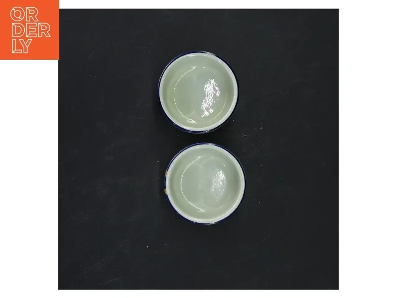 Billede 3 - Porcelæn fingersaltbægre (str. 4x6,5 cm)