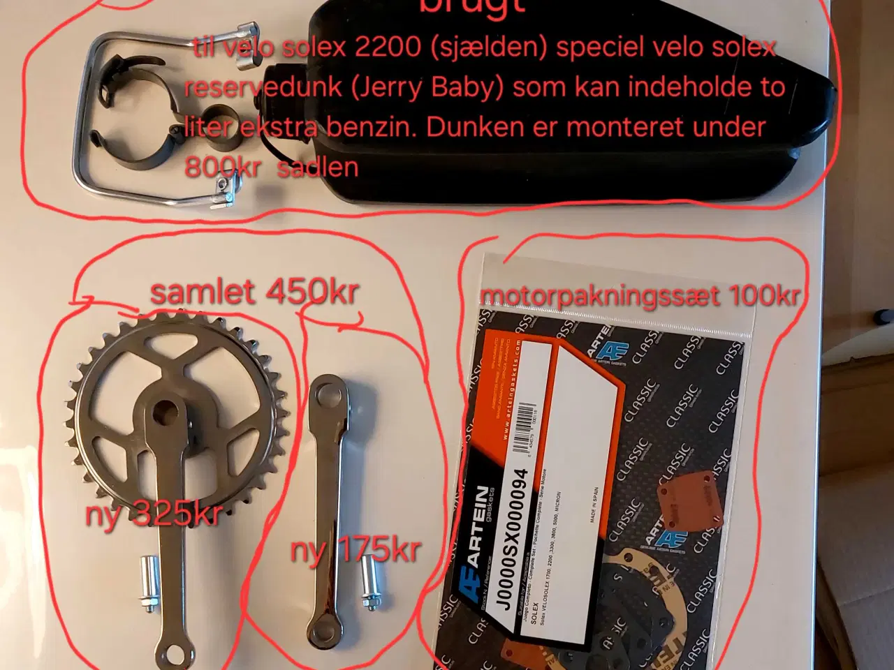 Billede 1 - Velo Solex 2200 reservedele 